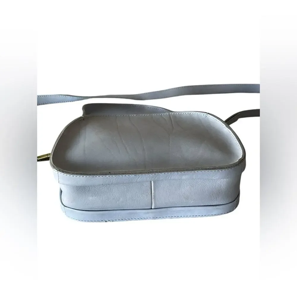 Madewell Sydney Zip-Top Crossbody Bag (dusty pool/light blue)